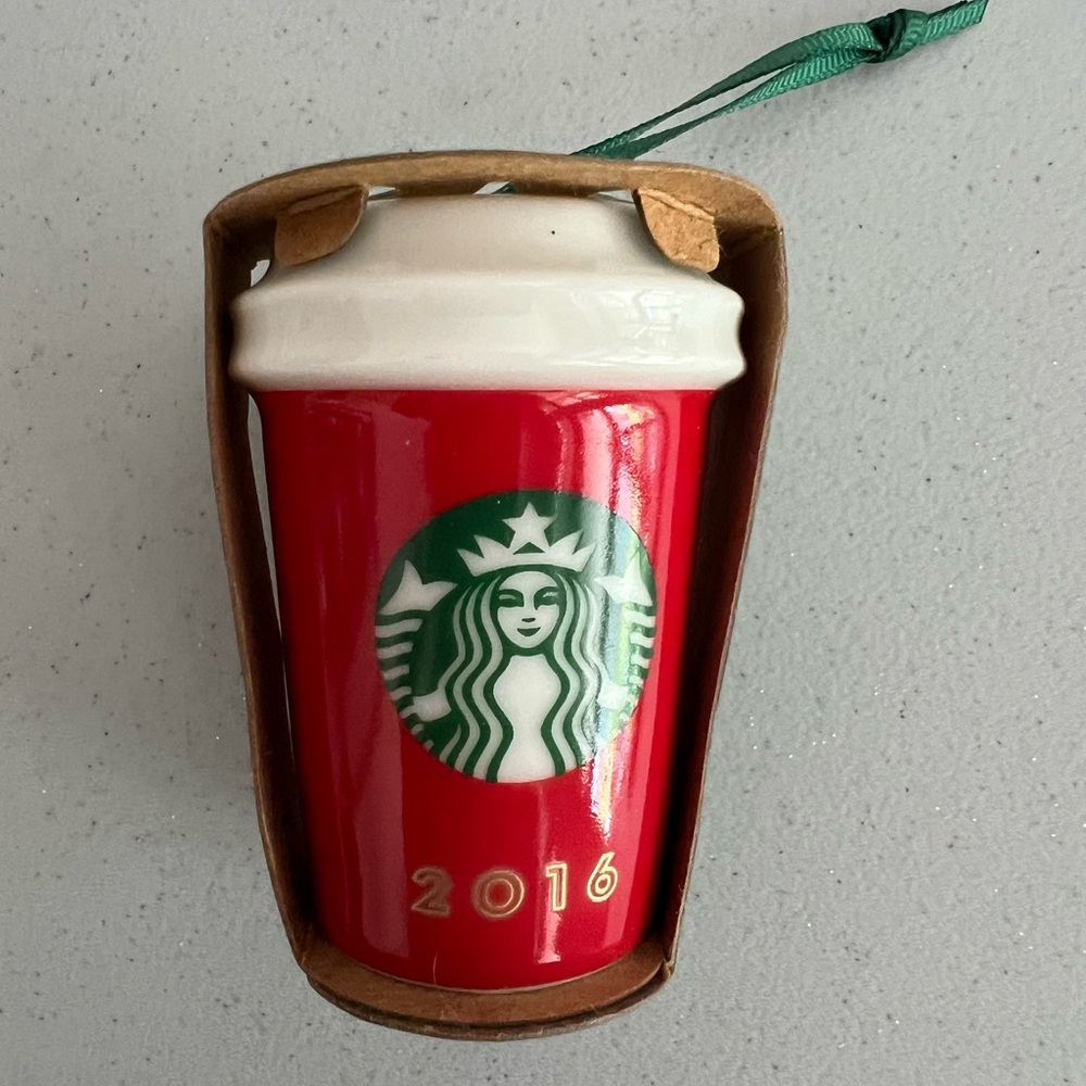 2016 Starbucks Red Cup Ornament